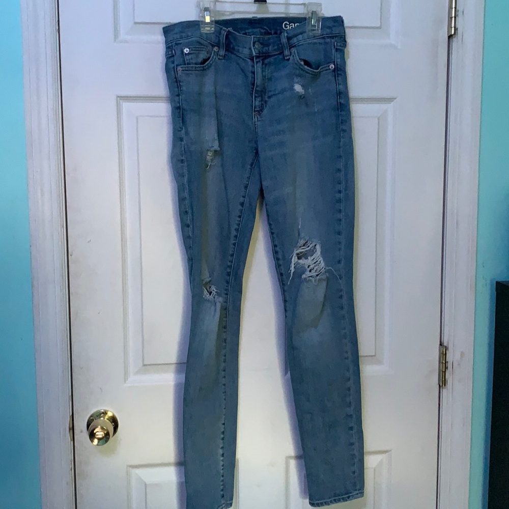 GAP jeans with minimal holes